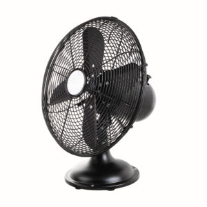 Ventilateur de table noir
