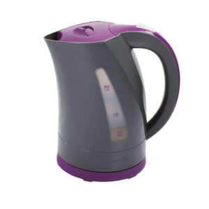 Bouilloire bicolore gris/violet 1,7 L