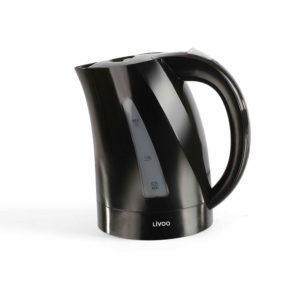 Bouilloire sans fil noire 1,7L