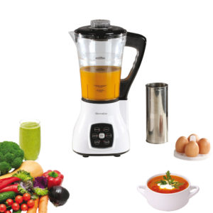 Blender chauffant multifonction blanc