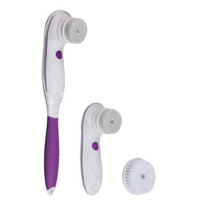 Brosse rotative exfoliante visage corps