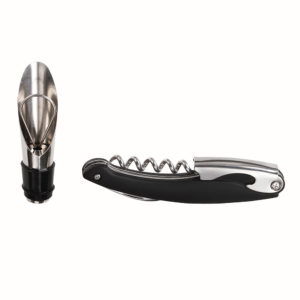 Set à vin 2 accessoires