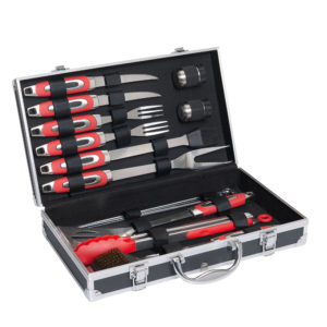 Coffret barbecue, 15 accessoires