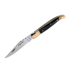 Couteau Laguiole Corne + etui