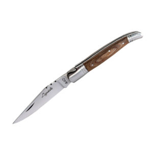 Couteau Laguiole bois + etui