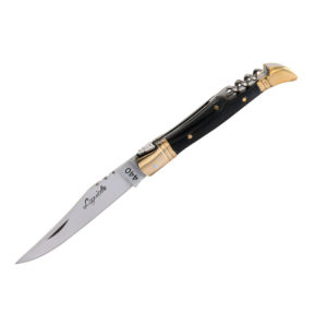 Couteau Laguiole Corne + etui