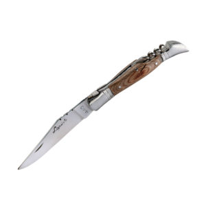 Couteau Laguiole bois + etui