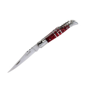 Couteau Laguiole bois-tire bouchon+ Etui