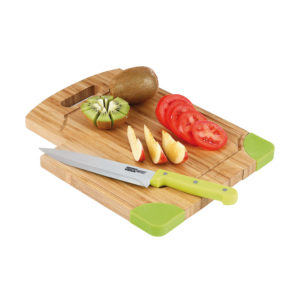 Planche à dècouper avec couteau de chef