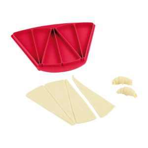 Moule emporte piëces pour croissants