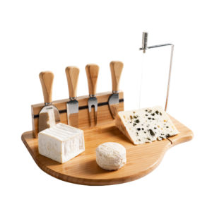Plateau à fromage lyre et ustensiles