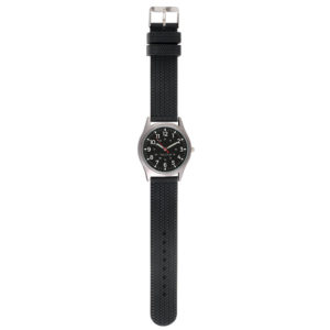 Montre analogique noire