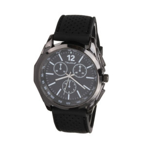 Montre homme analogique noire