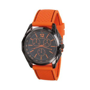 Montre homme analogique Orange