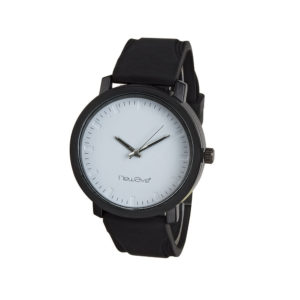 Montre analogique noire