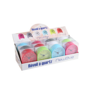 Pres. 12 Rèveil plastique avec lumiëre