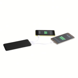 Batterie de secours extra plate noire
