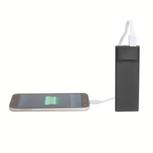 Batterie de secours de poche noire