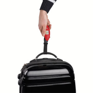 Pëse-bagage èlectronique rouge