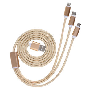 Càble USB 3 en 1 Dorè