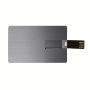 Clè USB carte de crèdit silver