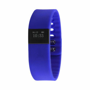 Bracelet d'activitè connectè bleu