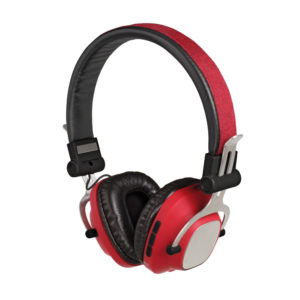 Casque compatible BluetoothÆ rouge