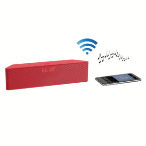 Haut-parleur compatible BluetoothÆ rouge