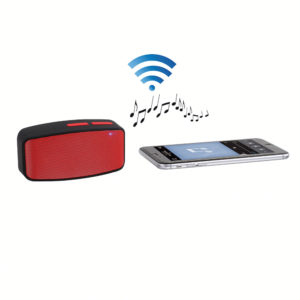 Haut-parleur compatible BluetoothÆ rouge