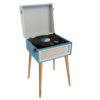 Tourne disque compatible BluetoothÆ bleu