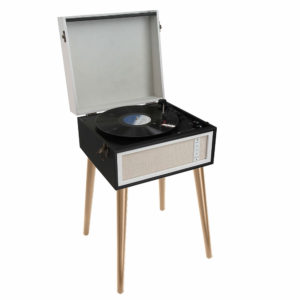 Tourne disque compatible BluetoothÆ noir