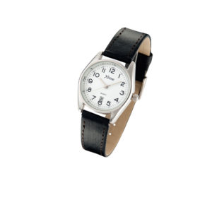 Montre dame cuir noir dateur