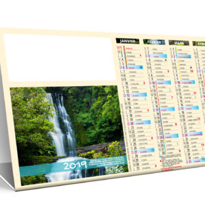 CHEVALET DE COMPTOIR CASCADES 2019