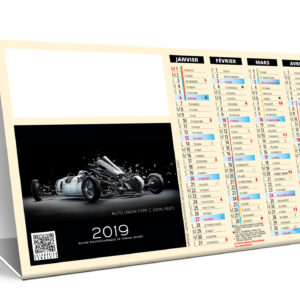 CHEVALET DE COMPTOIR DESIGN CAR 2019