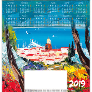 ESTAMPE MURALE MARIUS 2019