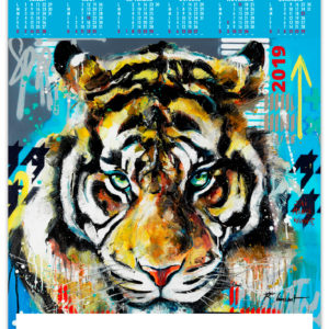 POSTER ANIMALS POP ART 2019