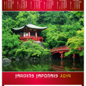 POSTER JARDINS JAPONAIS 2019