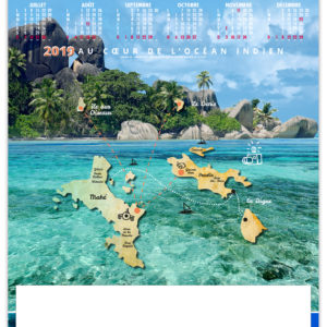 POSTER LES SEYCHELLES 2019