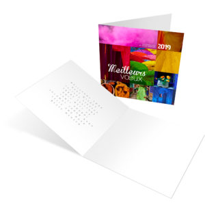 CARTE DE VOEUX COULEURS VOYAGE 2019