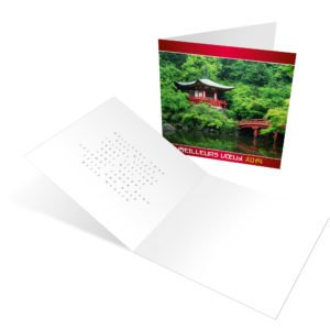 CARTE DE VOEUX JARDINS JAPONAIS 2019