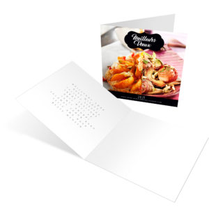 CARTE DE VOEUX MES P'TITS PLATS 2019
