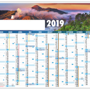 PLANNING VOLCANS DU SUMERU 2019