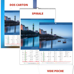 BLOC ILLUSTRÉ 12 FEUILLETS CÉLINE 2019