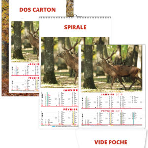 BLOC ILLUSTRÉ 6 FEUILLETS DIANE 2019
