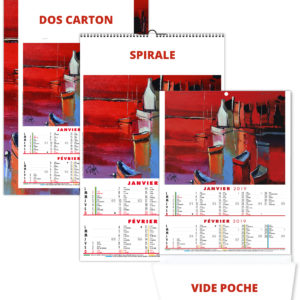 BLOC ILLUSTRÉ 6 FEUILLETS MARCEL 2019