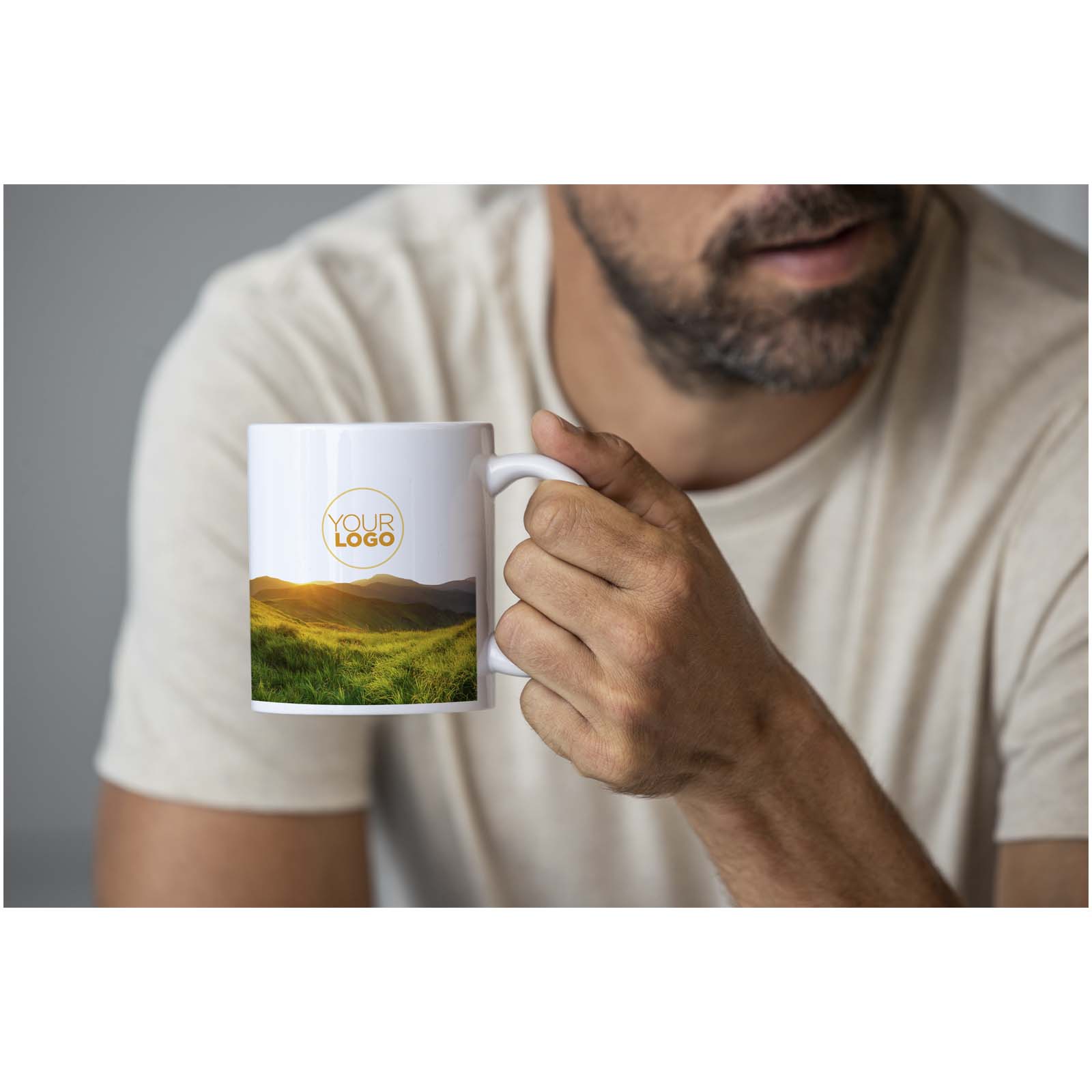Mug pour marquage sublimation 330ml Mug pour marquage sublimation 330ml – vue 2