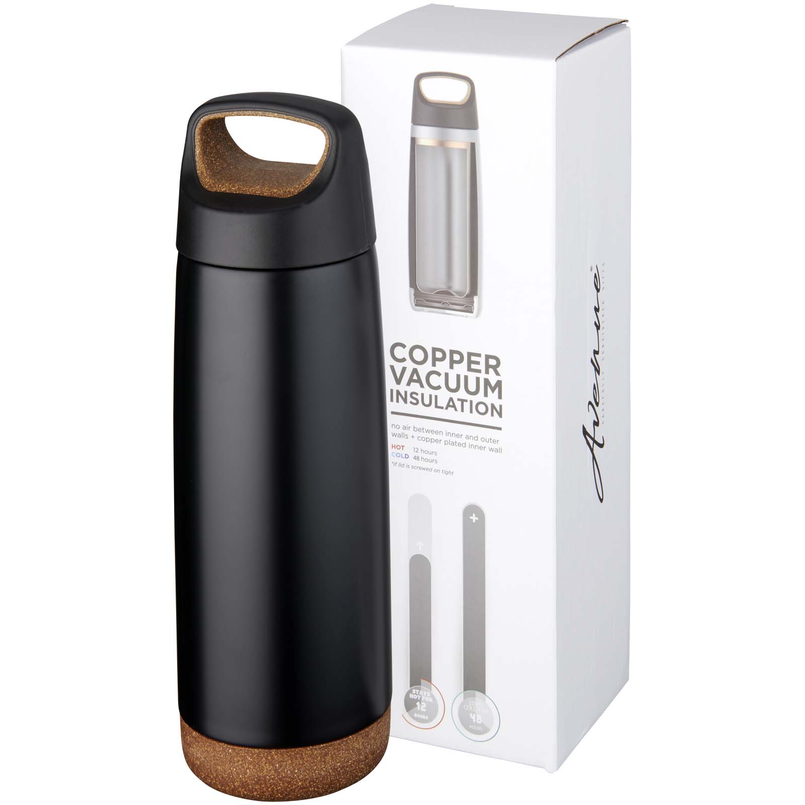 Bouteille de sport 600ml avec isolation par le vide et couche de cuivre Valhalla Bouteille de sport 600ml avec isolation par le vide et couche de cuivre Valhalla