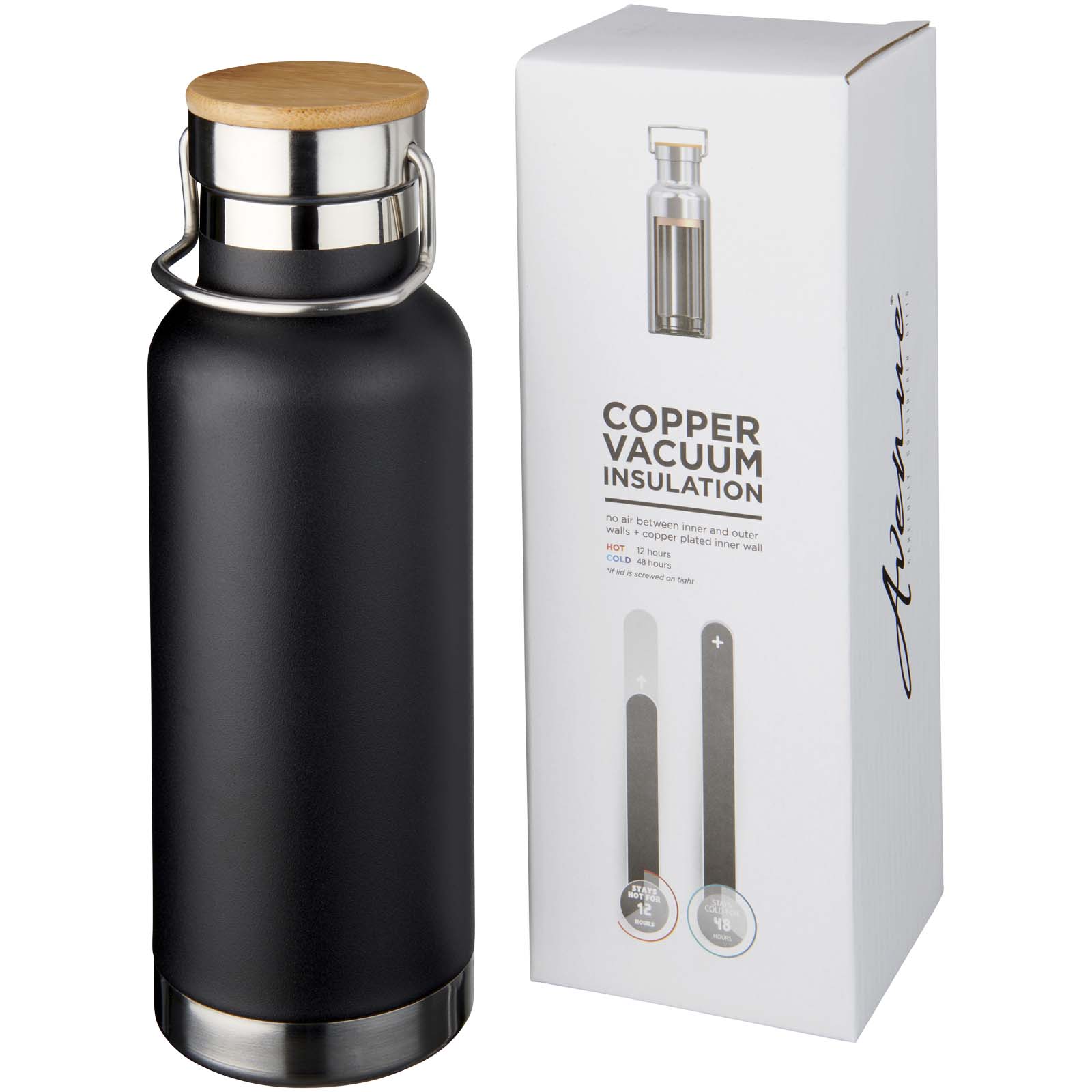 Bouteille de sport 480ml avec isolation par le vide et couche de cuivre Thor Bouteille de sport 480ml avec isolation par le vide et couche de cuivre Thor