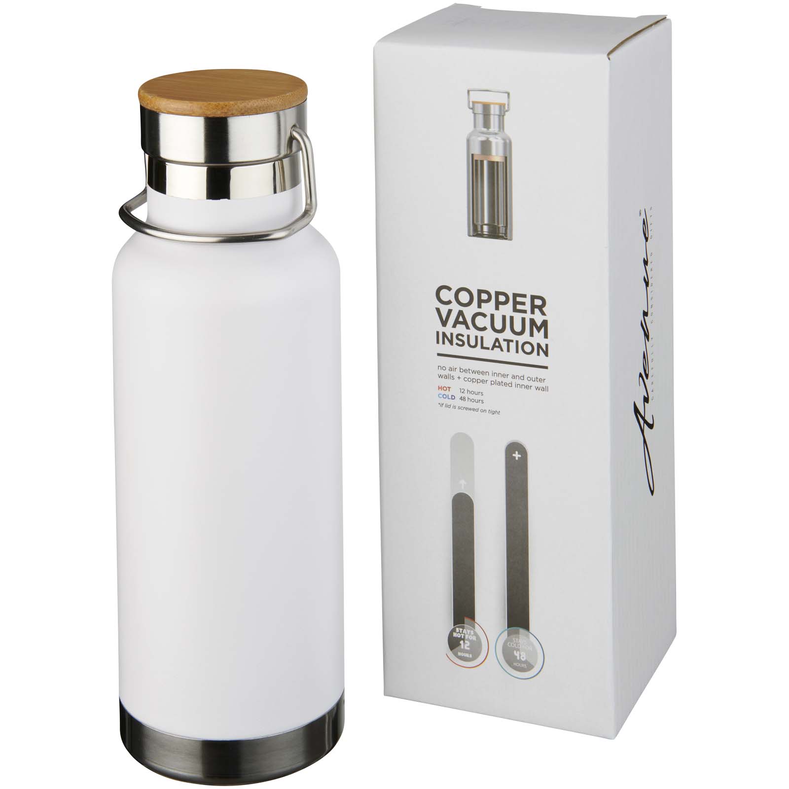 Bouteille de sport 480ml avec isolation par le vide et couche de cuivre Thor Bouteille de sport 480ml avec isolation par le vide et couche de cuivre Thor – vue 3