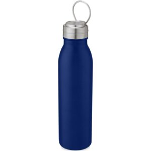 Bouteille de sport Harper 700 ml en acier inoxydable avec boucle métallique